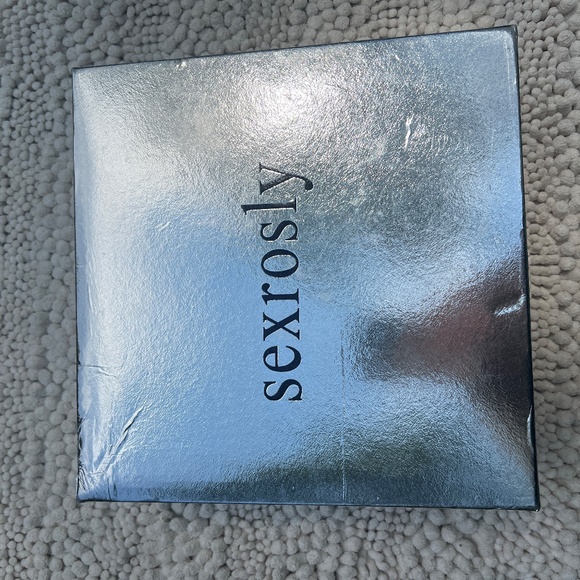 NEW Sexrosly GO GO Boots Platform Boots Square Toe Block Patent Leather Size 8.5 - Picture 4 of 9